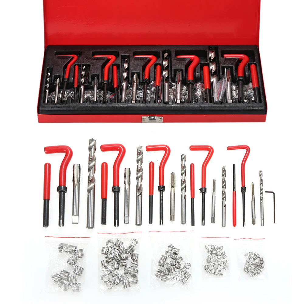

131PCS Helicoil Type Thread Repair Kit Thread Repairing Tools