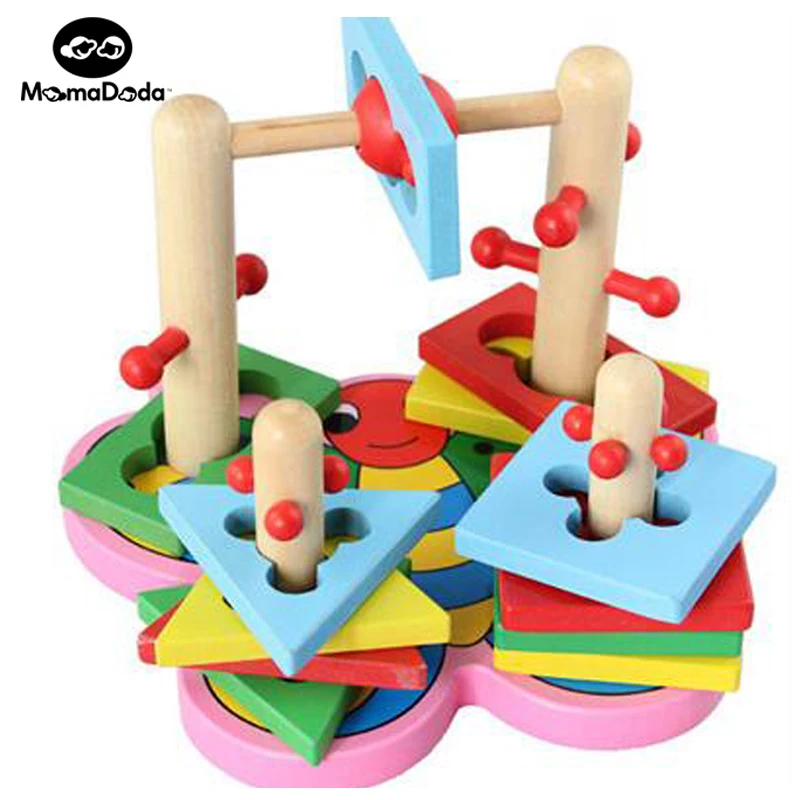 Wooden Montessori Math Geometry Shape Cognitive Building Block Toy For Kids Montessori Materials Baby Puzzle Educational Toys Wooden Montessori Math Geometry Shape Cognitive Building Block Toy For Kids Montessori Materials Baby Puzzle Educational Toys