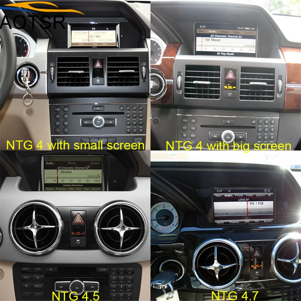 Flash Deal 4G+32G Android 9.0 Car DVD Player GPS Navigation For Mercedes-Benz GLK-X204 2008-2015 car auto radio video stereo Wifi head unit 3