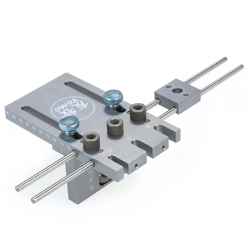

Three in one punch positioner Dowelling Jig for Furniture Fast Connecting Woodworking Drill Guide Kit Location