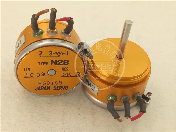 

[VK] Japan N28 2K conductive plastic potentiometer angle sensor shaft length switch（Pre-order consultation）