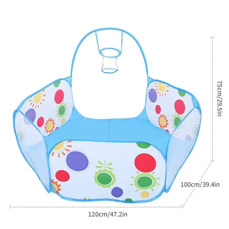 Палатка Детские игрушки для детей типи палатка вигвама детский игровой домик океан бассейн мяч портативный открытый детская палатка дом баскетбольное кольцо