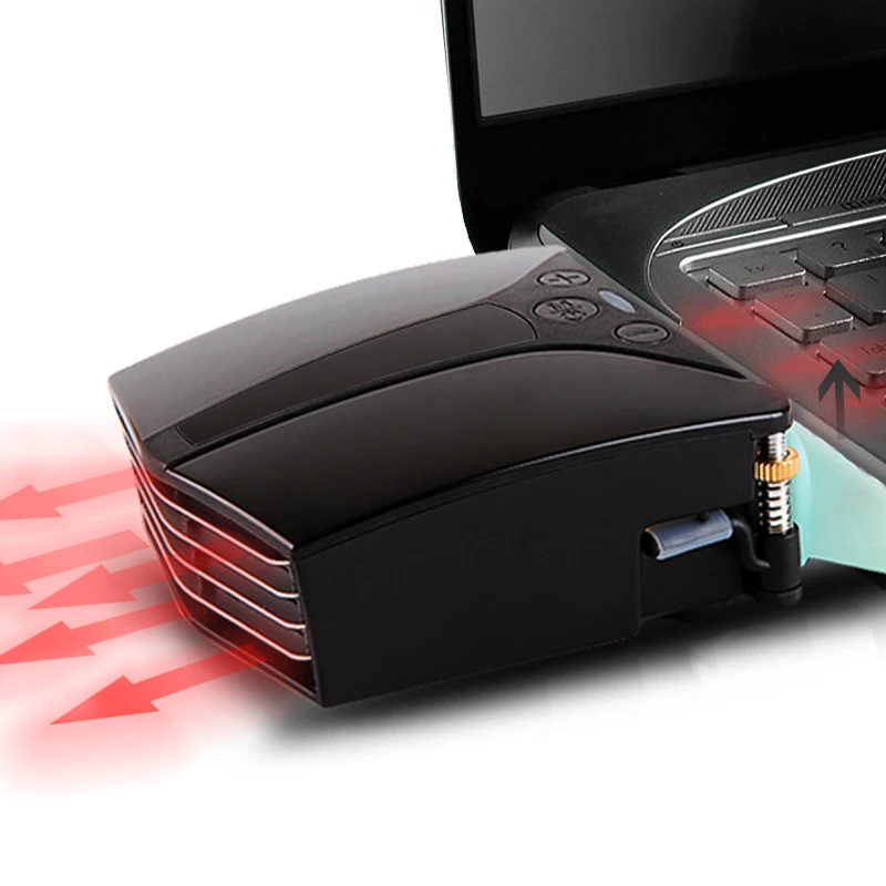 

High Quality suction type external laptop cooler usb fan turbine Intelligent temperature control technology Support for laptop