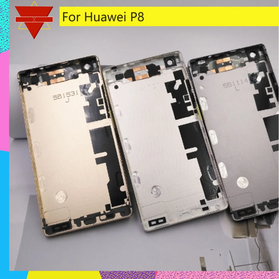 Корпус задней двери для huawei P8 GRA_L09 GRA_UL00 GRA-L09 GRA-UL00 корпус крышка батареи задняя крышка чехол Задняя Дверь Корпус