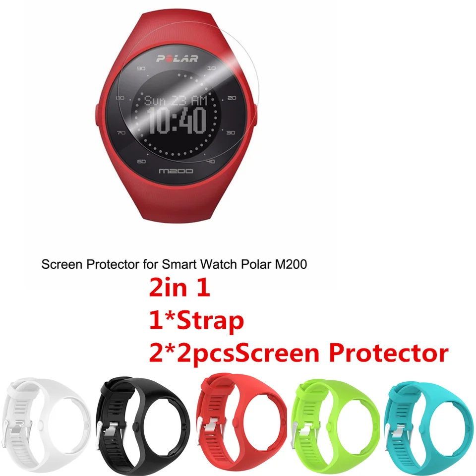polar m200 display