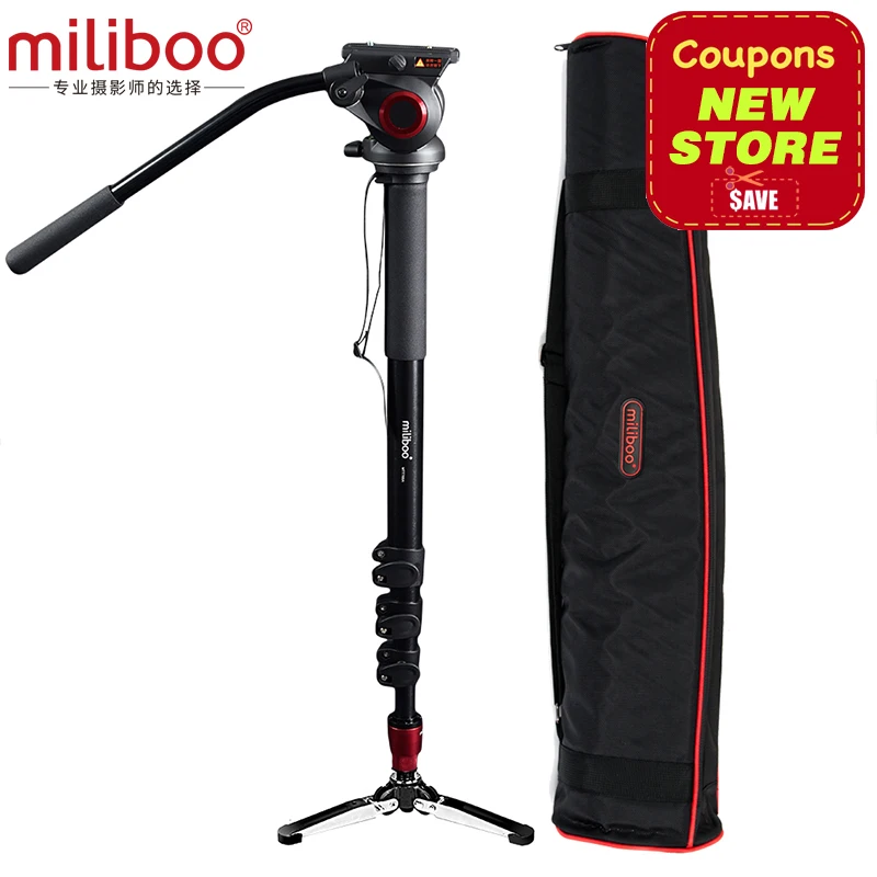 Miliboo MTT704A портативный алюминиевый штатив для профессиональной камеры