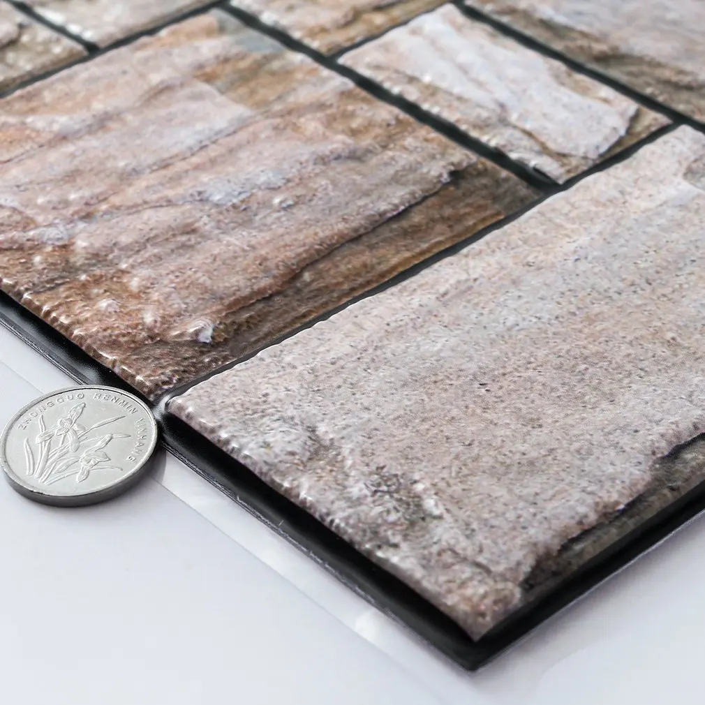 Wall Sticker Set Self Adhesive Wallpaper PVC Waterproof Stone Wallpapers Brick Wall Paper Decorative Wall Stickers Bedroom Home Wall Sticker Set Self Adhesive Wallpaper PVC Waterproof Stone Wallpapers Brick Wall Paper Decorative Wall Stickers Bedroom Home