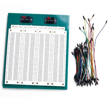 

2860 tie point solderless breadboard Including jumper wire