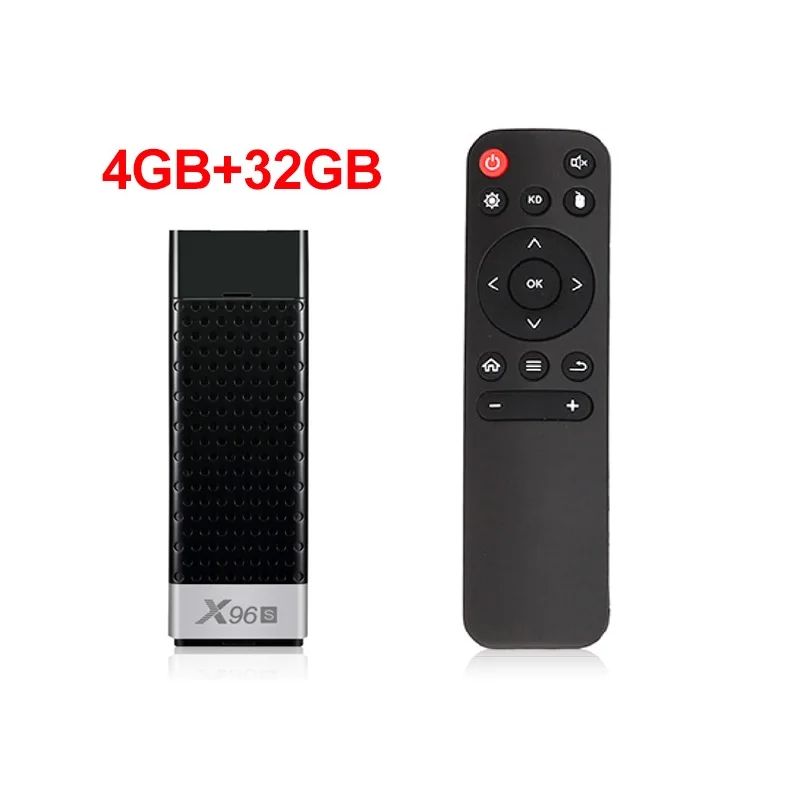 VONTAR X96S 4K tv Stick Android 9,0 4 ГБ 32 ГБ четырехъядерный процессор Amlogic S905Y2 Wifi BT 1080P H.265 4K 60pfs tv Dongle 2G 16G - Цвет: 4G32G