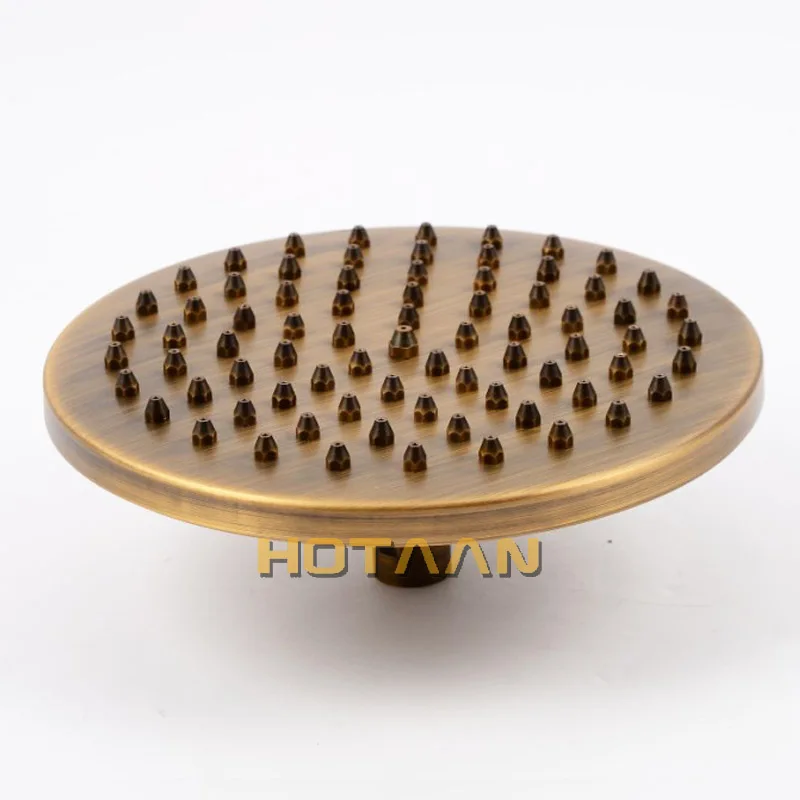 8 inch 20x20cm Round OverHead Rain Shower Head Copper Shower Head Anitque Brass Bathroom Shower shower head,shower nozzle