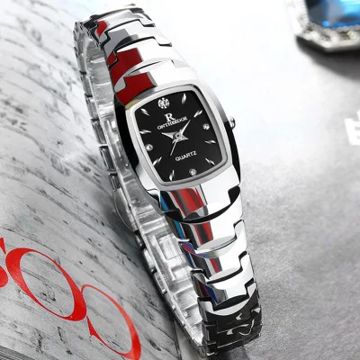 

Montre Femme Hot Sale High Quality Lady Silver Golden Tungsten steel Watch women Luxury Diamond Waterproof Quartz Watch Reloj mu
