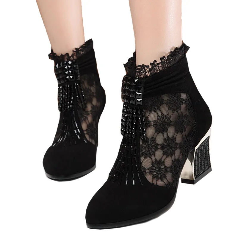 botte d ete en dentelle