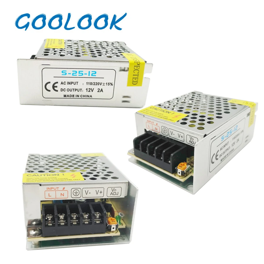 Трансформатор для светодиодных лент 12 В 2 А 3 5 15 30 110 240 в перем. Тока|adapter for led|lighting