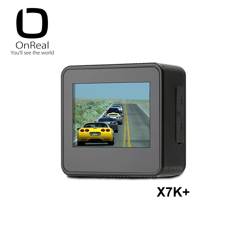 Настоящая Спортивная камера 4 K OnReal X7K + 2 0 ''экран 16 M пикселей изображения k экшн