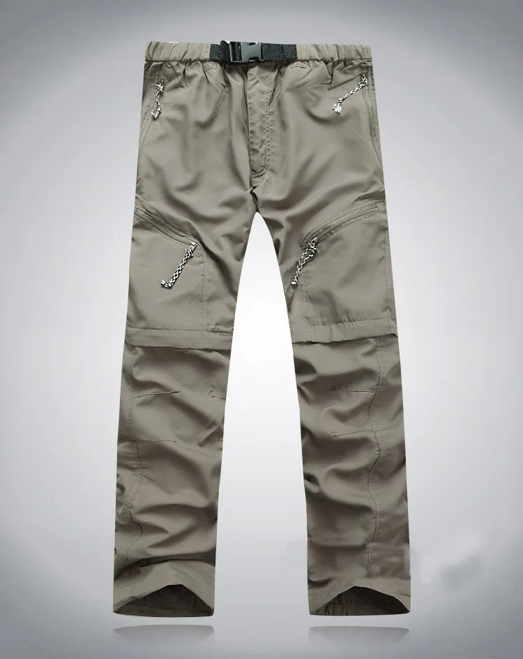 Мужские летние Сменные брюки на открытом воздухе быстросохнущие брюки с УФ-защитой дышащие брюки для рыбалки и охотничьи брюки мужские