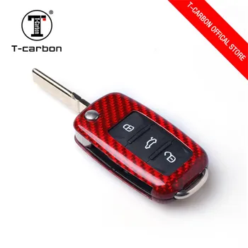 

Car Accessories Carbon Fiber Key Case Cover Shell Refit Replacement For Skoda Octavia Fabia Superb Roomster Yeti Citigo Rabid