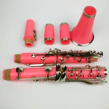 Кларнетто Bb ABS Colore Rosa 17 chiave