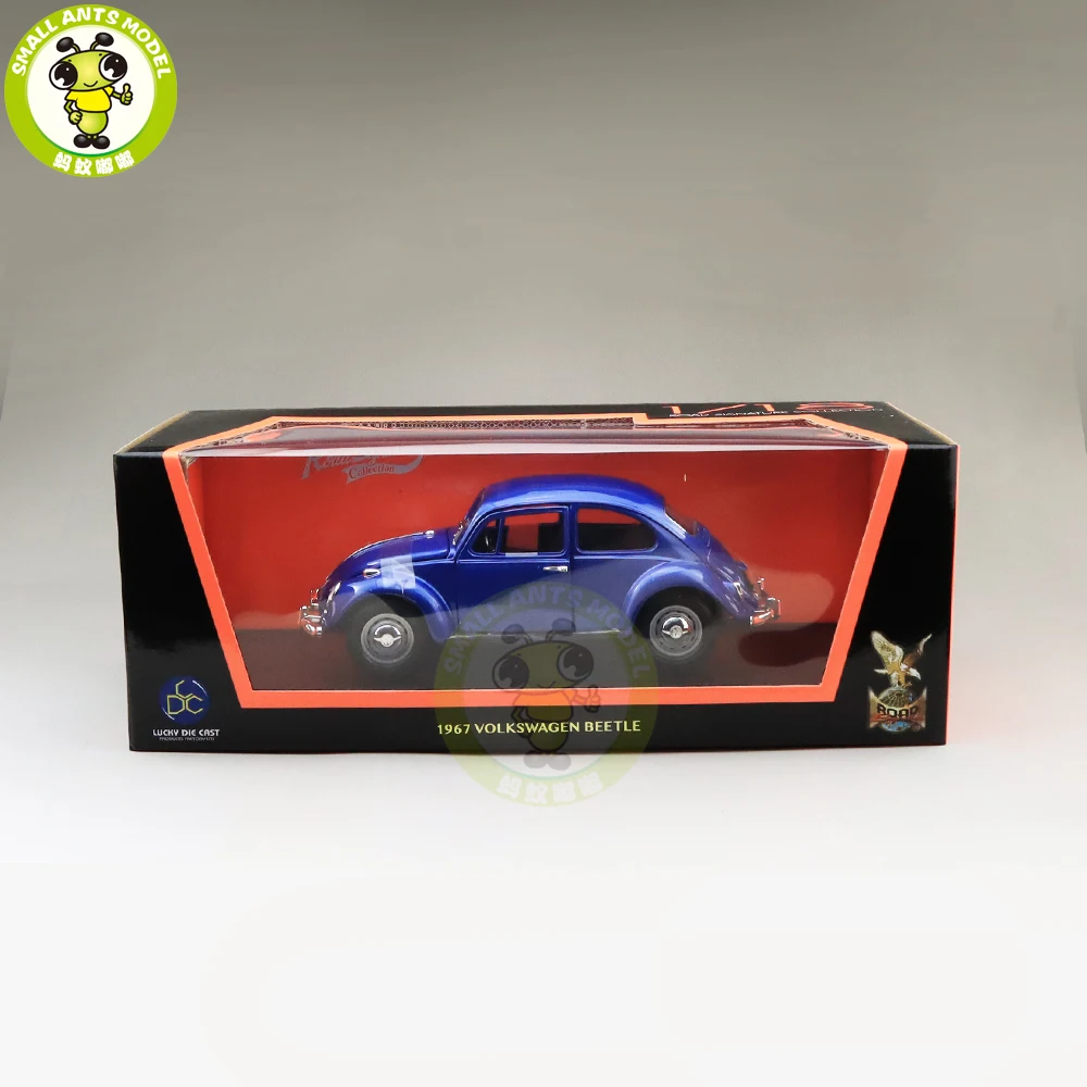 1/18 1967 Beetle Road Signature литая под давлением Модель автомобиля игрушки для мальчиков и девочек подарок