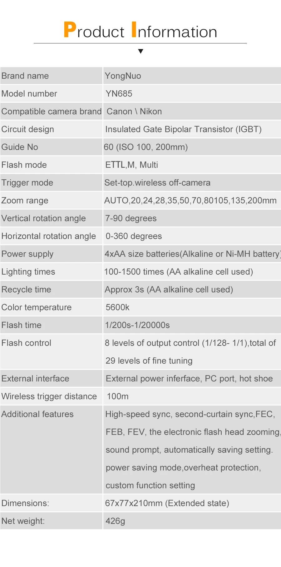 Светодиодная лампа для видеосъемки YONGNUO YN685 YN685C YN685N HSS ttl я ttl Беспроводной 2,4G Вспышка Speedlite для цифровой зеркальной камеры Canon Nikon Поддержка YN560IV YN560-TX RF605 RF603 II