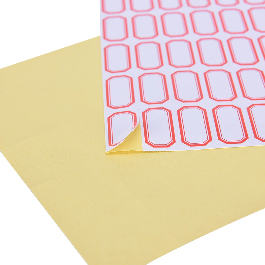 plain paper stickers