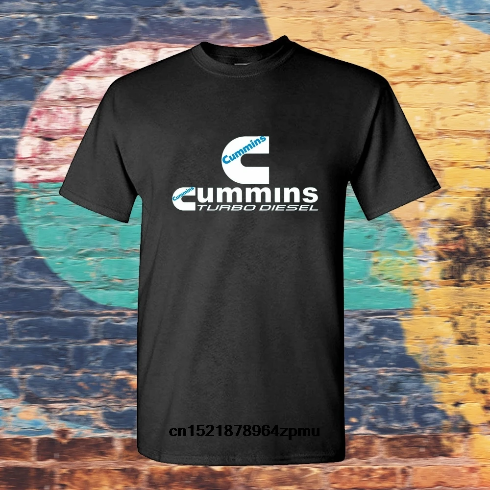 

Men t shirt New Fashion Cummins Logo Printed Graphic Tops Black t-shirt women