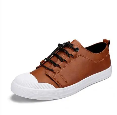 

Summer Men Shose 2017 New Fashion Men Genuine Leather Shoes Casual Breathable Peas Shoes Slip On Men Loafers Men Flat Shoes SHO