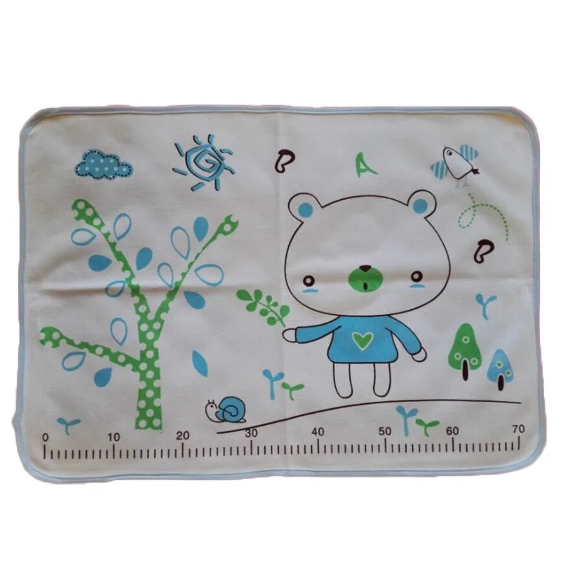 3 Sizes Newborn Baby Changing Pad Urinal Pad For Infant Child Bed Waterproof Cotton Cloth diaper inserts Changing Mat For Crib