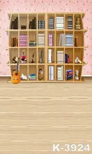 Newborn Children Backgrounds For Photo Studio 150CM x 200CM Kids Vinyl Backdrops For Photography Beautiful Bookshelf Backdrop
