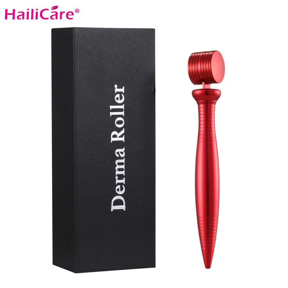 

Facial Titanium Roller Acne Scar Removal Pen Skin Rejuvenating Care Anti Hair-loss Body Treatment Massage Roller Beauty Device