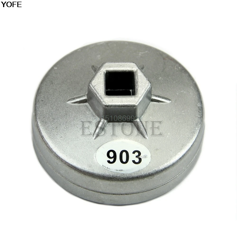 

Aluminum Oil Filter Wrench Socket Remover Tool 74mm 14 Flute for BMW AUDI Benz