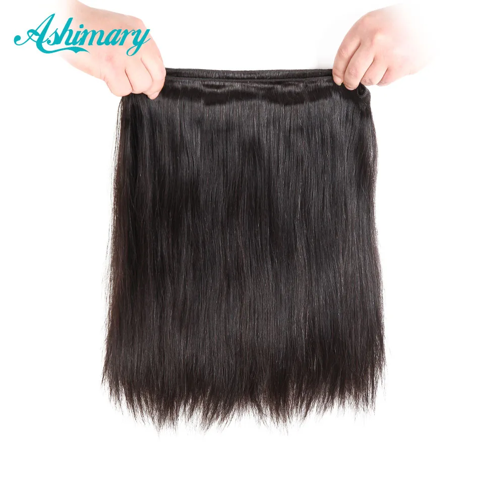 Ashimary волосы продукты малазийские прямые Remy 1B человеческие пучки 1/3 шт 8 &quot 28&quot