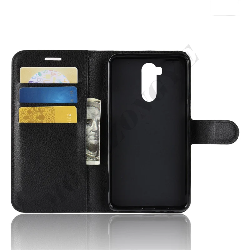 Xiaomi Pocophone F1 Case Flip Luxury PU Leather Cover Phone Case For Xiomi Xiaomi Pocophone F1 Poco F1 PocophoneF1 F 1 Case 6.18 -