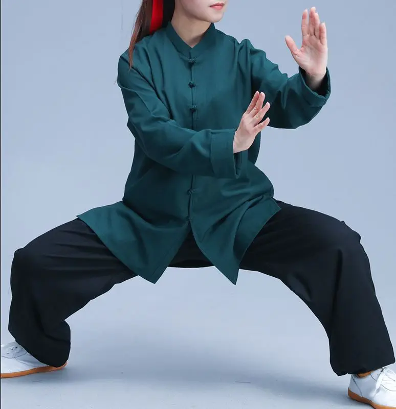 Унисекс высокое качество Тай Чи taijiquan Одежда Боевые искусства обучение ушу