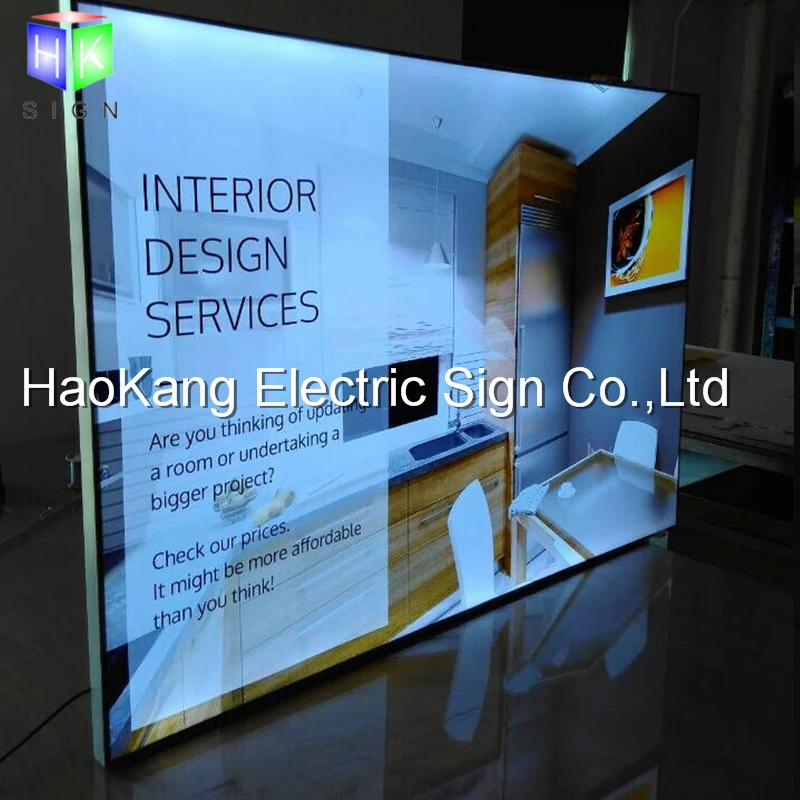 Buy advertising led light box for wall mounted picture
