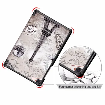 

Foldable Magnetic Smart Sleep Awake Leather Cover for Samsung Galaxy Tab S5e 10.5 2019 Case T720 T725 SM-T720 Funda + Pen + Film