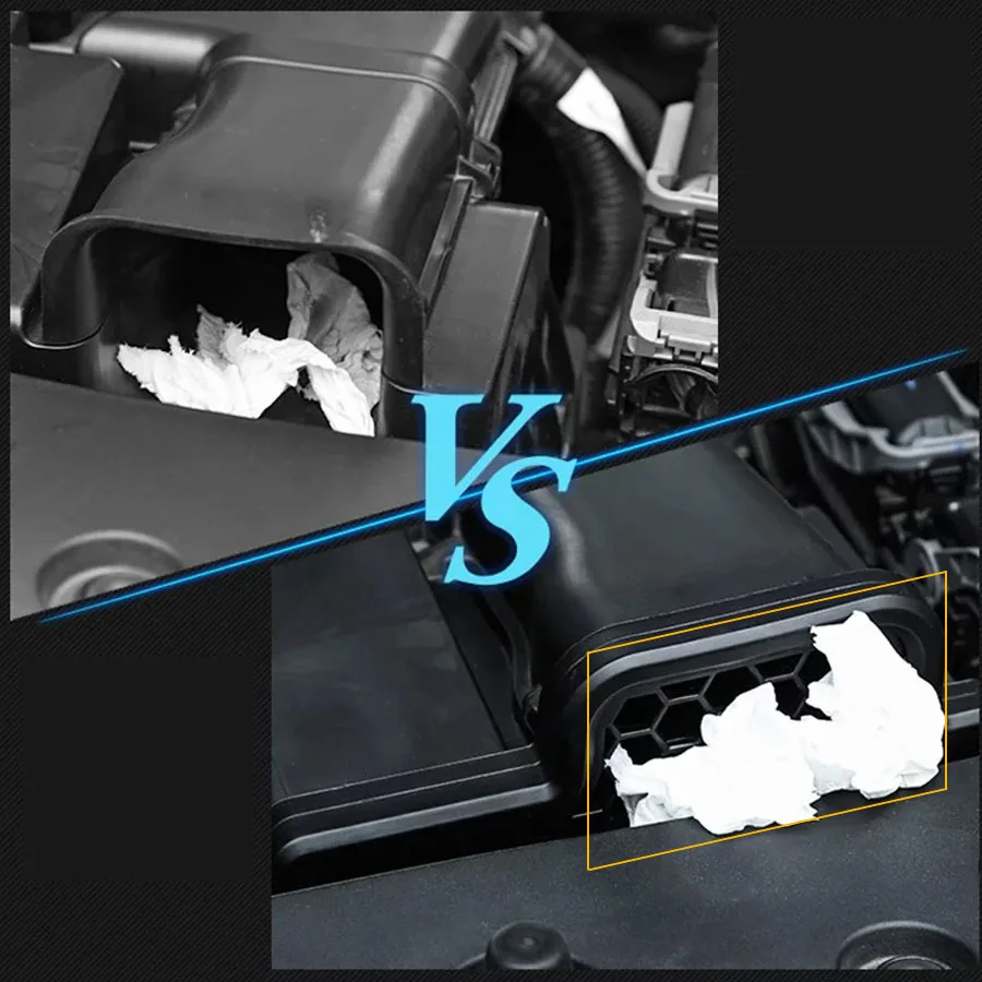 Modified Engine Air Intake Protective Cover Engine Compartment Anti-rat Mosquito Entry Garbage Stuff Frame Cover For Honda CRV 2017 2018 (9)