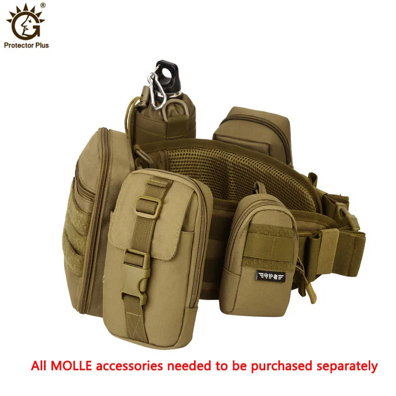 Тактическая поясная Сумка Molle System военная экипировка сумка Мужская маленькая