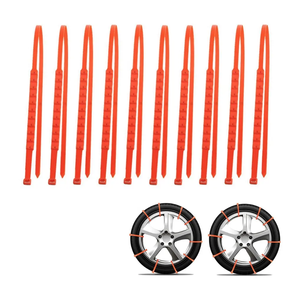 

New Hot 10pcs Traction Wires Winter Protection Tyres Wheels Chains