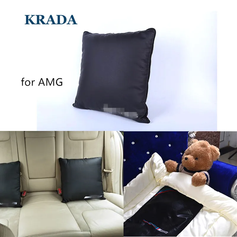 

KRADA Car Styling for Office Car Pillow for Mercedes Benz Amg W204 Cla Amg W204 W203 W211 W205 W124 W205 W210 Lumbar Support