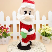 Christmas Electric Santa Claus Dance Doll With Music Toy Funny Xmas Birthday navida New Year Gifts