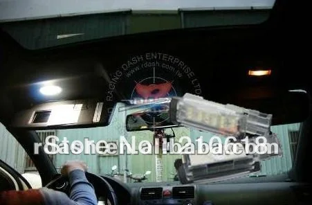 LED interior vanity mirror light for Skoda Superb Seat Alhambra VW EOS Golf 5 6 Jetta Passat Polo Scirocco Tiguan Touran | Автомобили и
