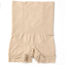 50 шт./партия, бесшовные трусы-боксеры с высокой талией, женские трусы, облегающее нижнее белье для тела, женские трусы для живота