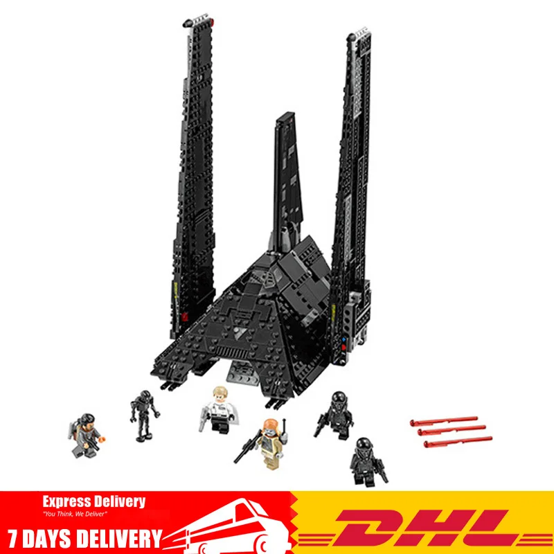 

LEPIN 05049 Star Wars Toys 863pcs The shuttle Model Building blocks Bricks DIY toy Compatible Legoinglys 75156 to Boys Gift