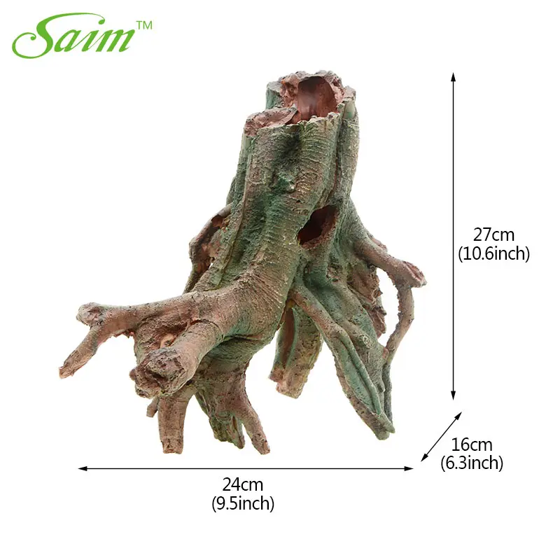 Saim, украшение для аквариума, искусственная древесина, украшение для аквариума, имитация корней, корней для аквариума, декор для аквариума