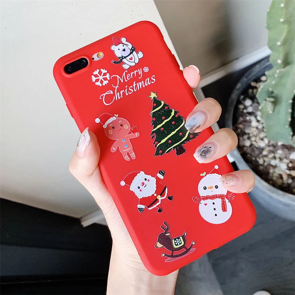 Cute Christmas iphone x xs max xr case 06