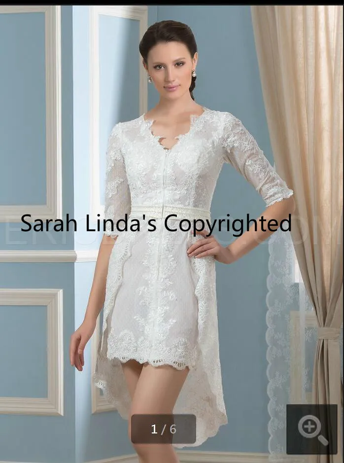 Photo By Tara Donne Bhldn Tadashi Lace Gown 1 Petite Wedding