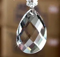 

63mm 10pcs grid shaped crystal lighting drops strand hanging prism ornament lighting parts for wedding decor