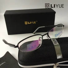 Оптический Очки Компьютер очки мужчины B-Titanium рецепт очки бренд оптические кадра очки для женщин 3129