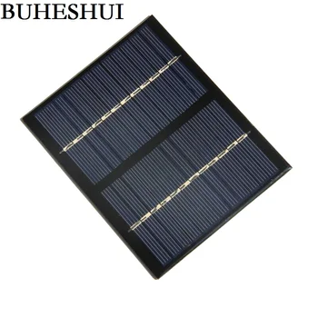 

BUHESHUI 10pcs 1.5W 12V Mini Solar Cell Polycrystalline Solar Panel DIY Solar Power Battery Charger Education Free Shipping