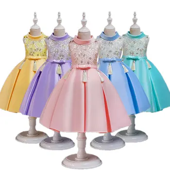 

Baby girl princess party dress kids wedding birthday girl fashion christmas clothes girls 2 3 4 5 6 7 8 9 10Y children clothing